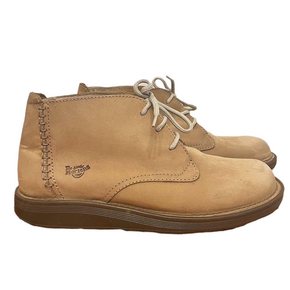 Dr. Martens Nubuck Suede shoe boots US 7 UK 5 = sole measures 11 in”